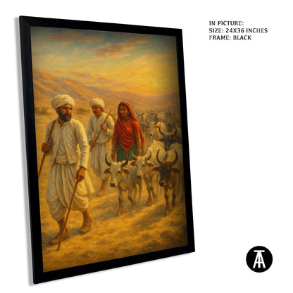Artwork in Black Frame