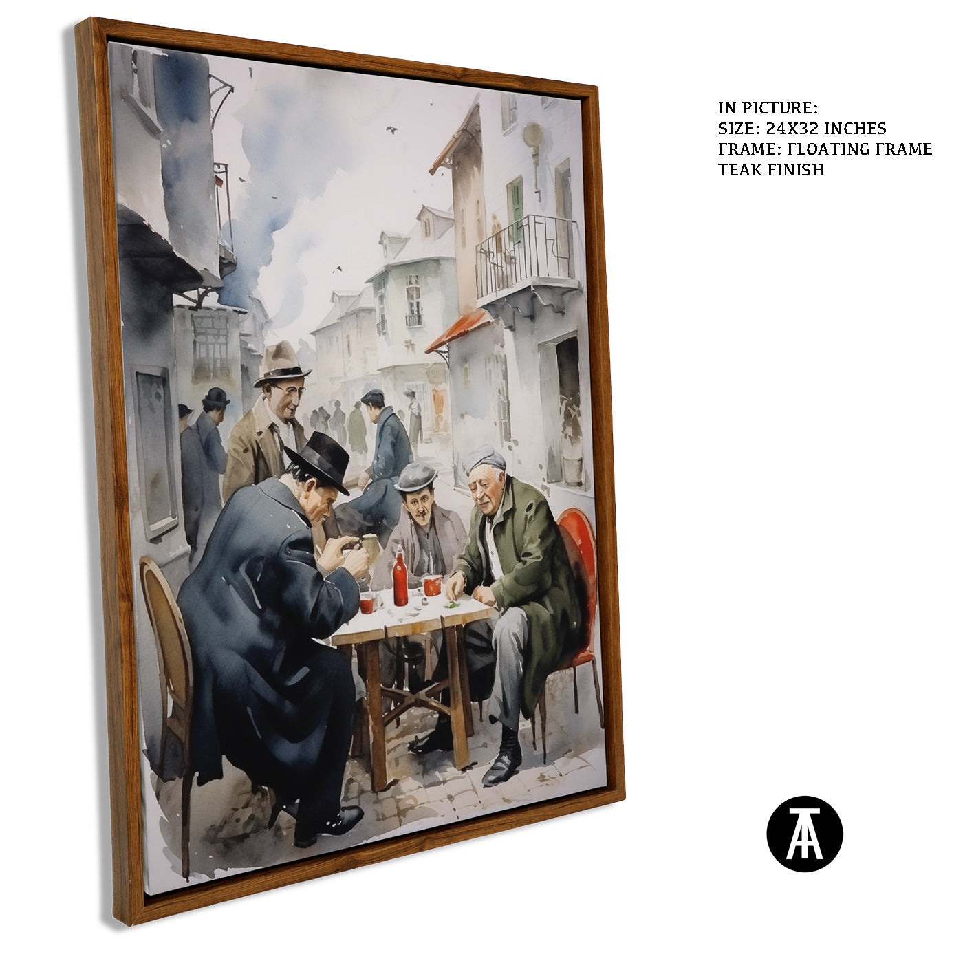 Artwork in Floating Frame
