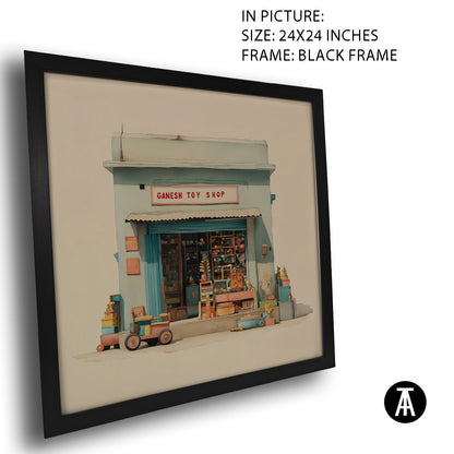 Artwork in Black Frame