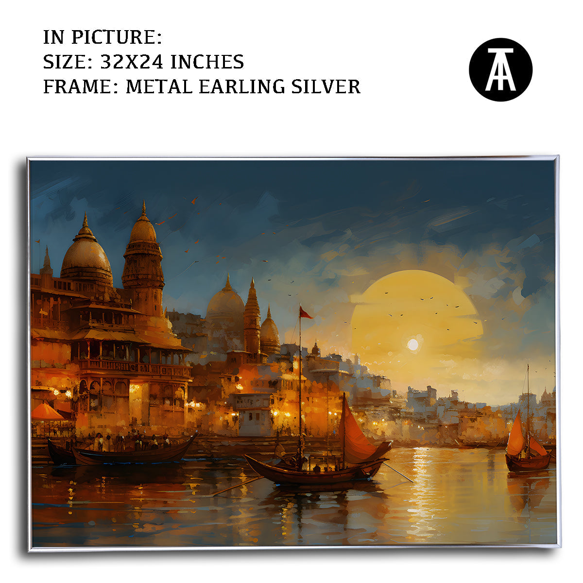 Artwork in Black Frame
