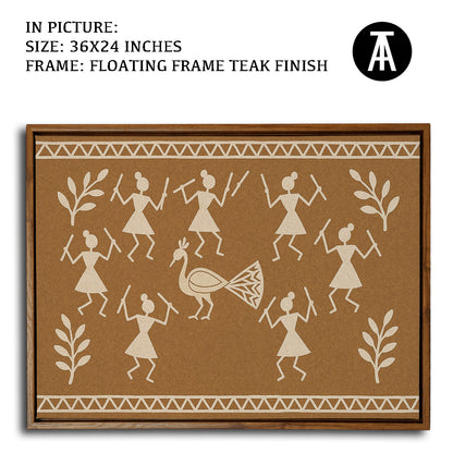 Artwork in Floating Frame
