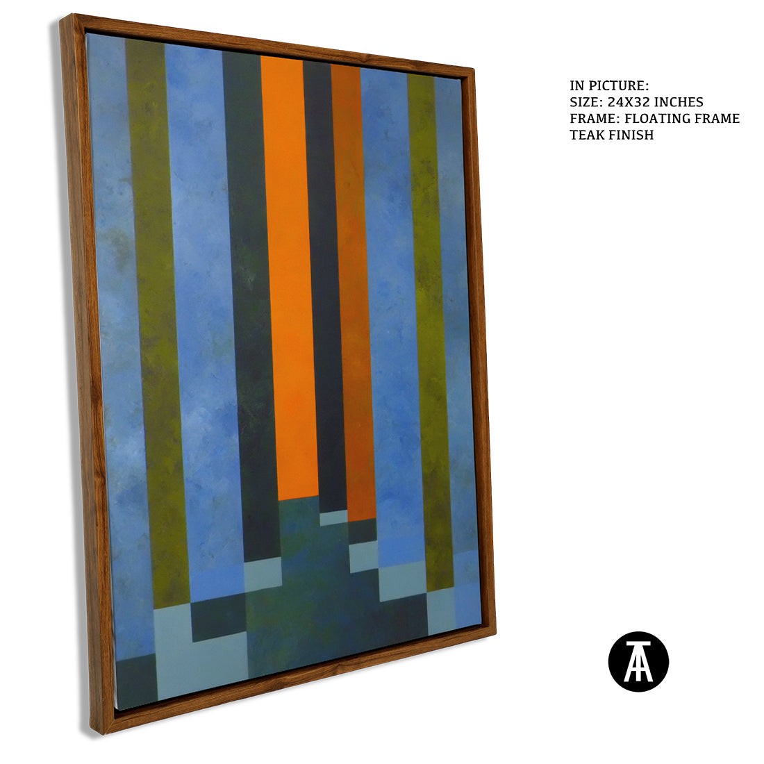 Artwork in Floating Frame