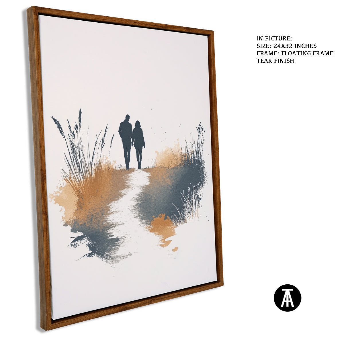 Artwork in Floating Frame