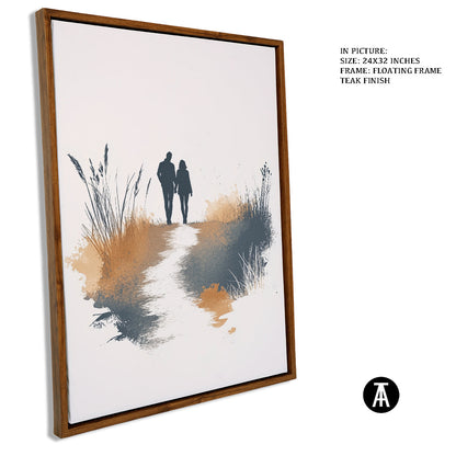 Artwork in Floating Frame