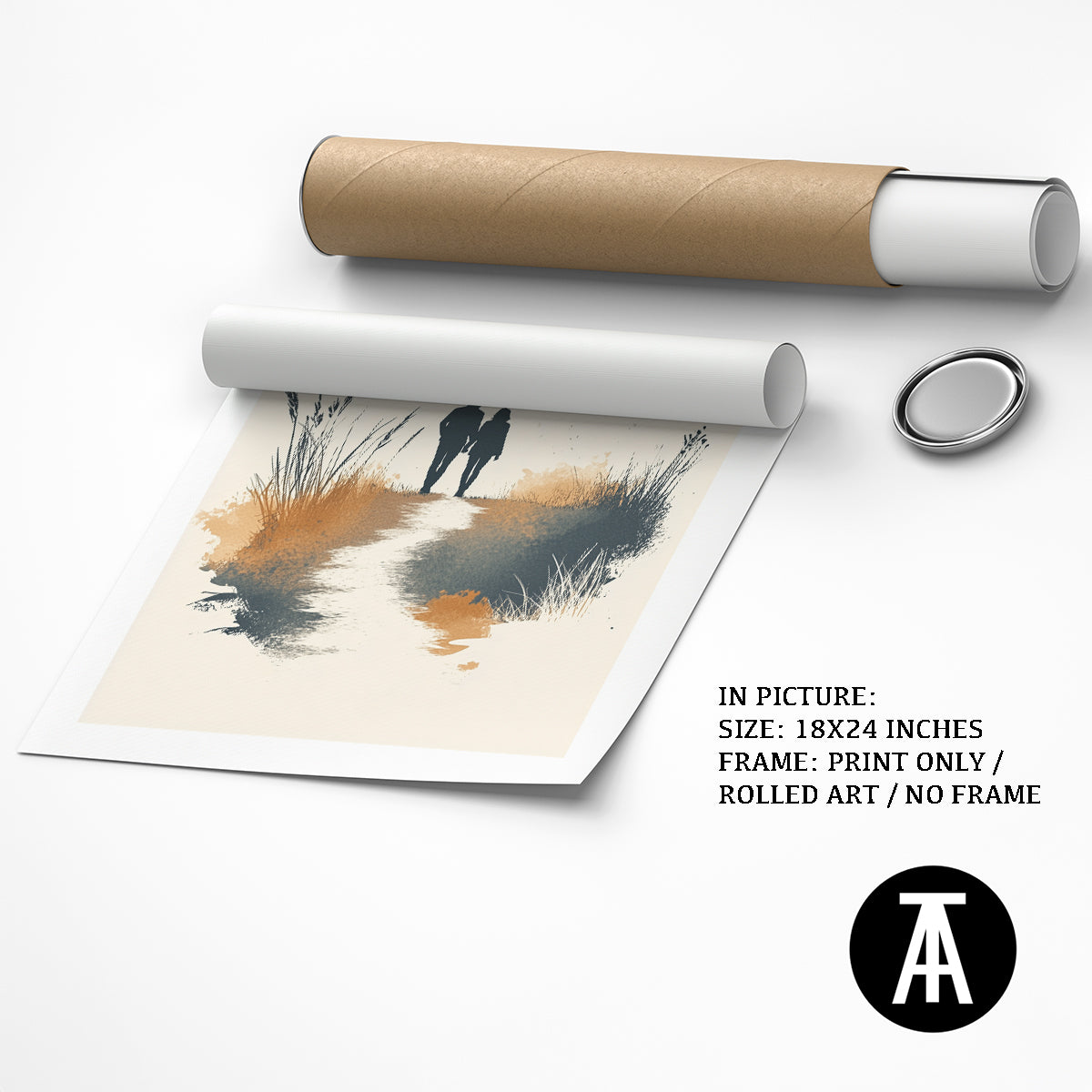 Artwork as Print Only or Rolled Art