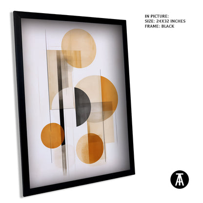 Artwork in Metal Earling Silver Frame