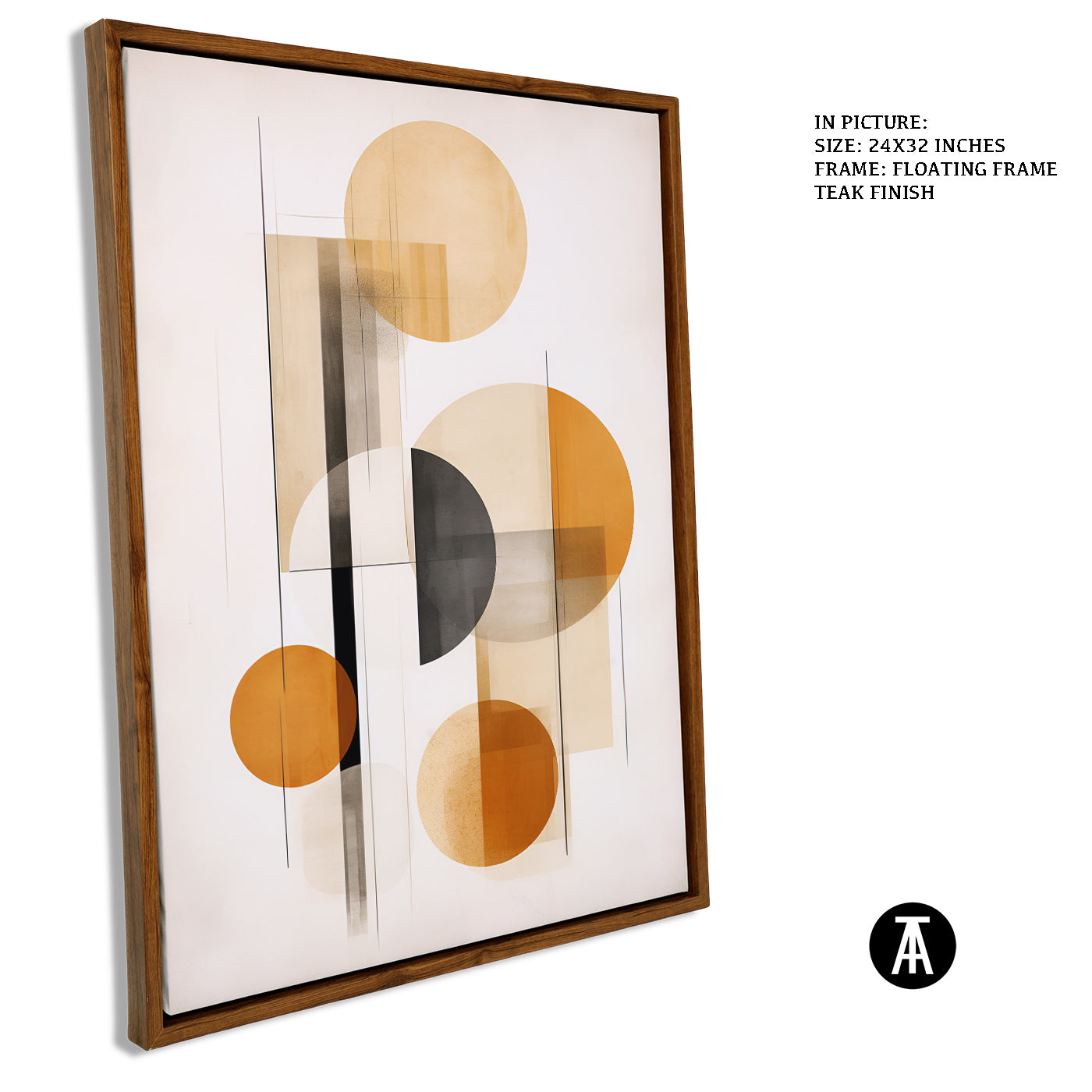 Artwork in Floating Frame