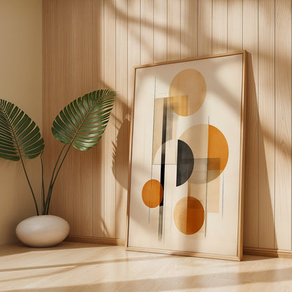 Boho Painting in a Lifestyle Setting