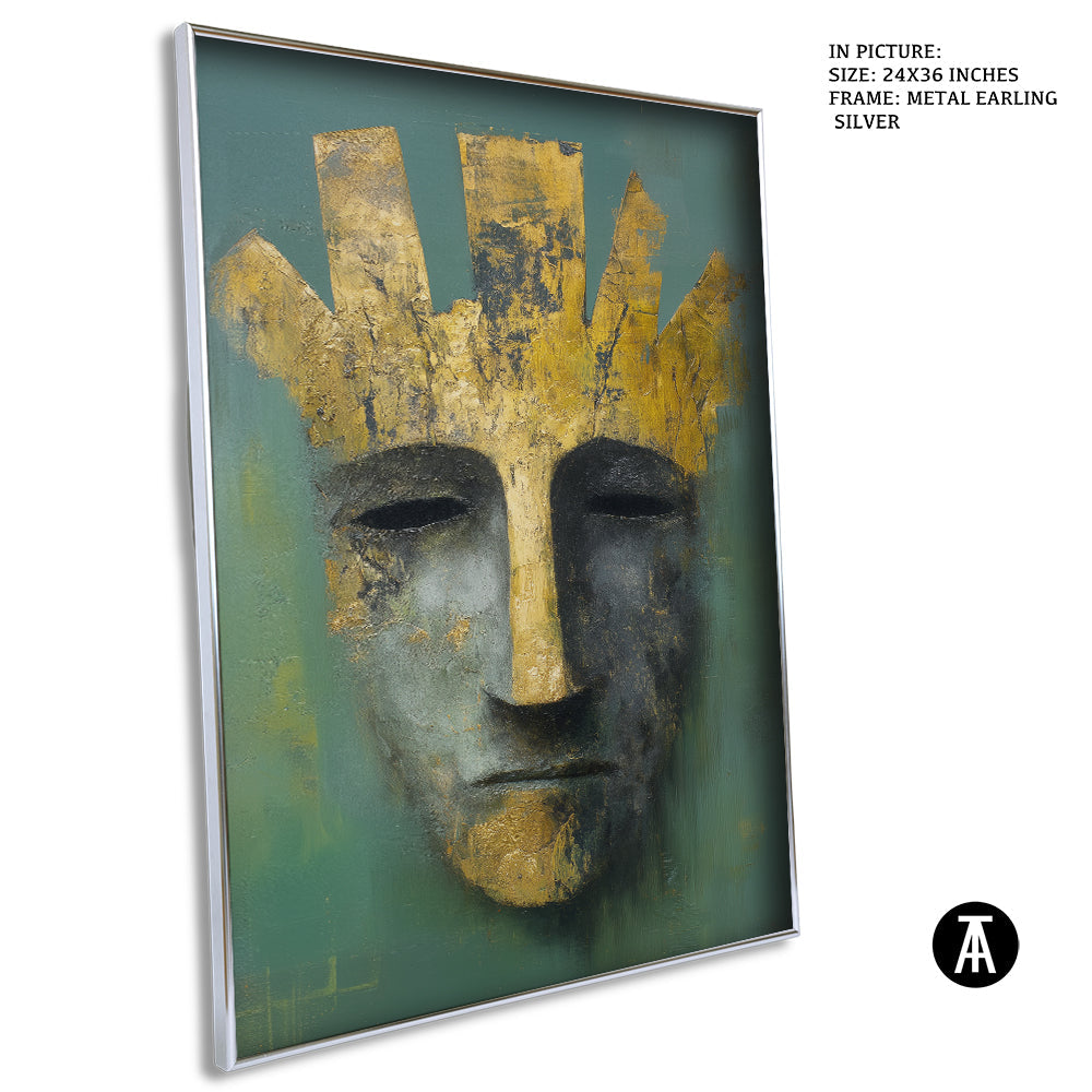 Artwork in Metal Earling Silver Frame