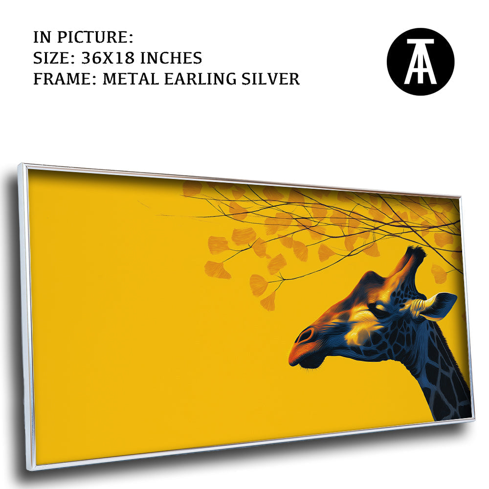Artwork in Metal Earling Silver Frame