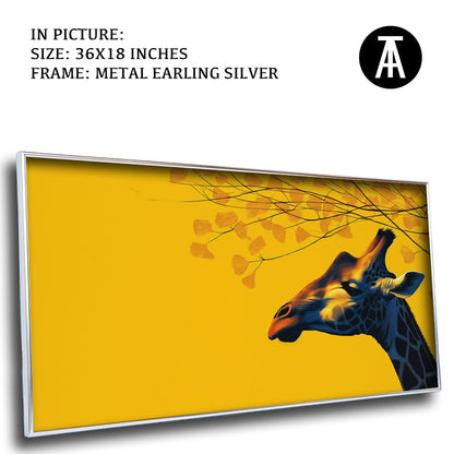 Artwork in Metal Earling Silver Frame