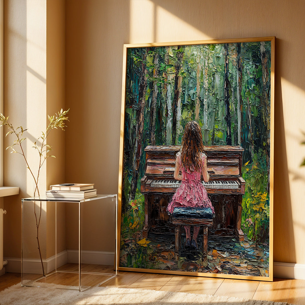 Limited Edition Painting in a Lifestyle Setting