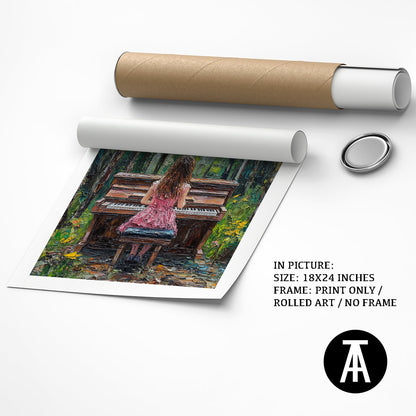 Artwork as Print Only or Rolled Art
