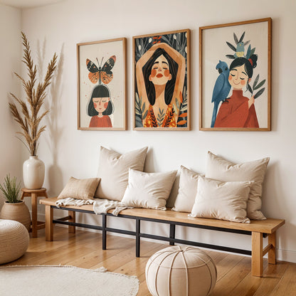 Gallery Wall Painting Set of Three