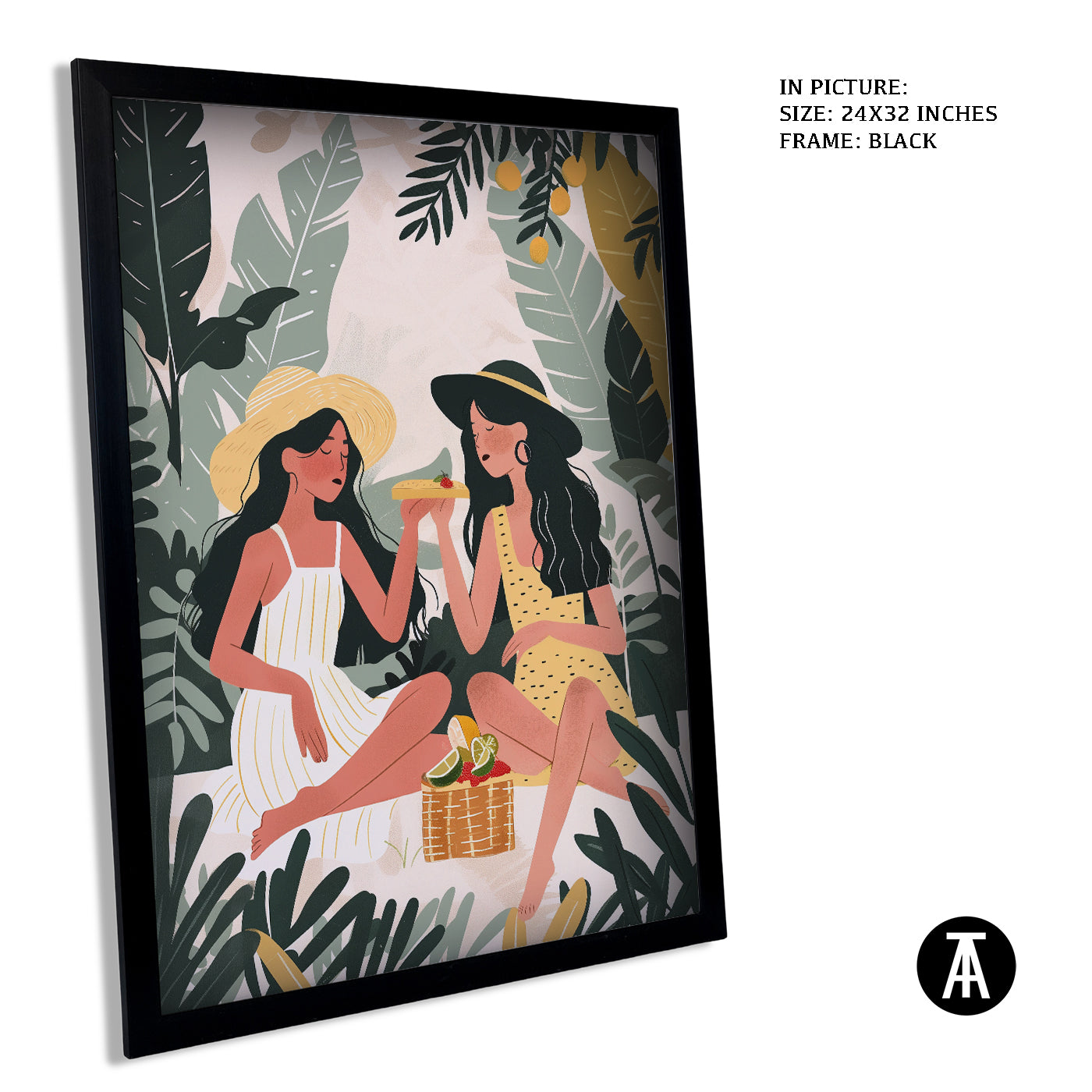 Artwork in Black Frame