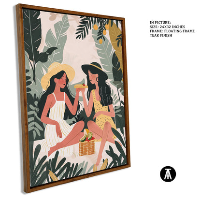 Artwork in Floating Frame