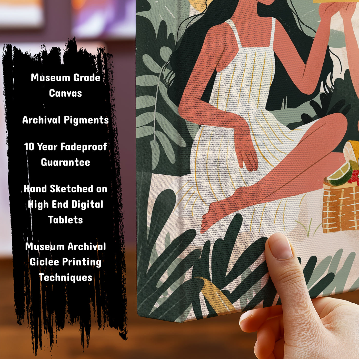 Information about Boho Art Canvas Art Print
