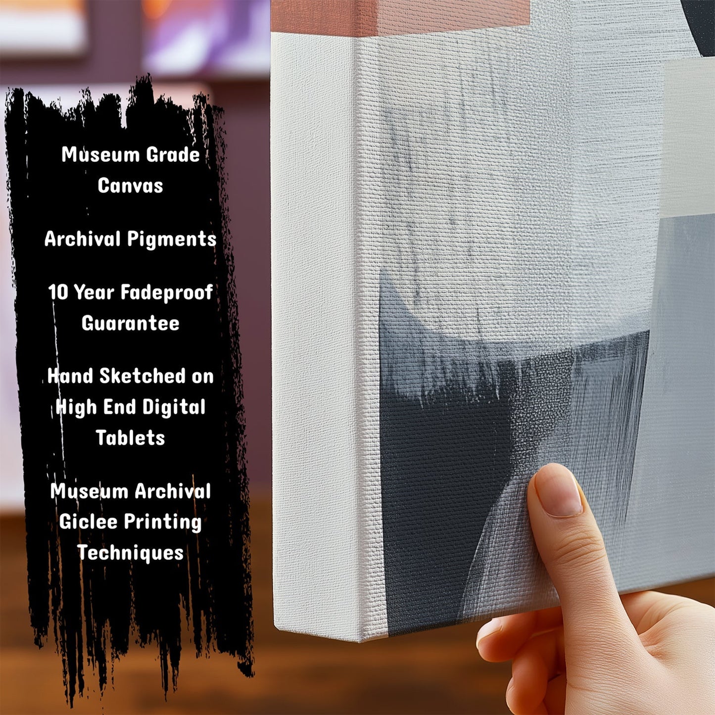 Important Features of our Abstract ArtworksGlass Dust by NYC Abstract