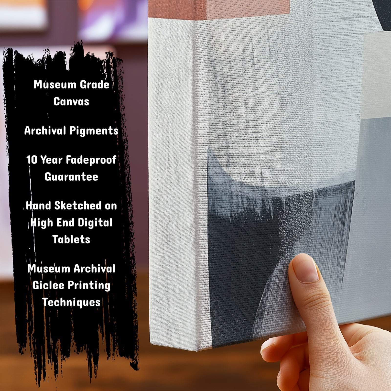 Important Features of our Abstract ArtworksGlass Dust by NYC Abstract