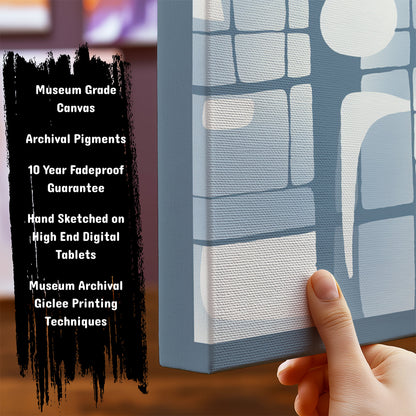Information about Abstract Canvas Art Print