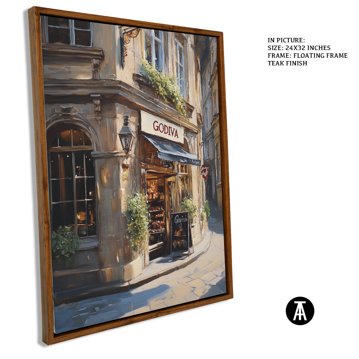 Artwork in Floating Frame