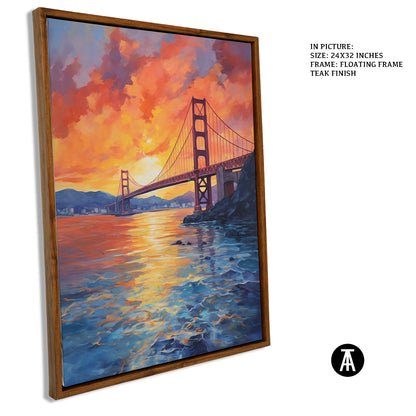Artwork in Floating Frame