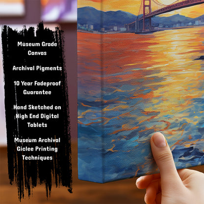 Information about California Canvas Art Print