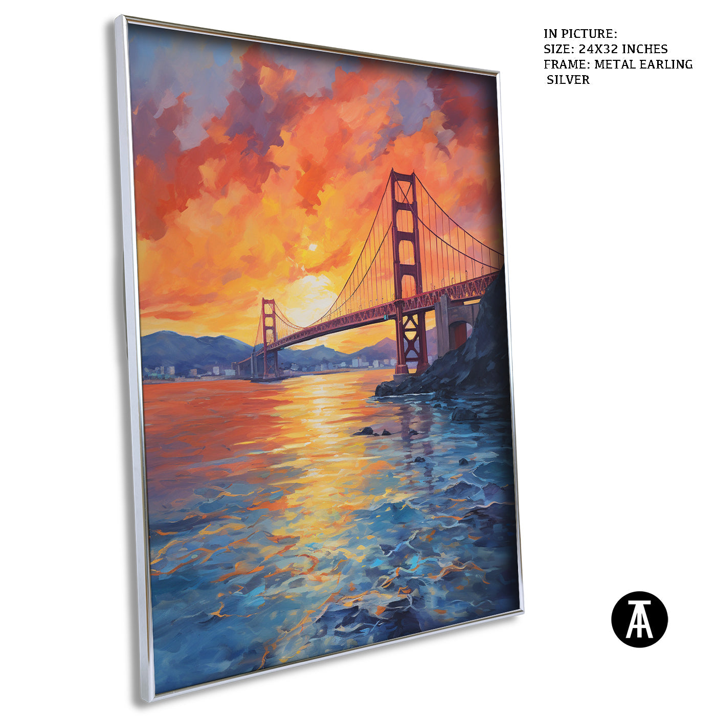 Artwork in Black Frame