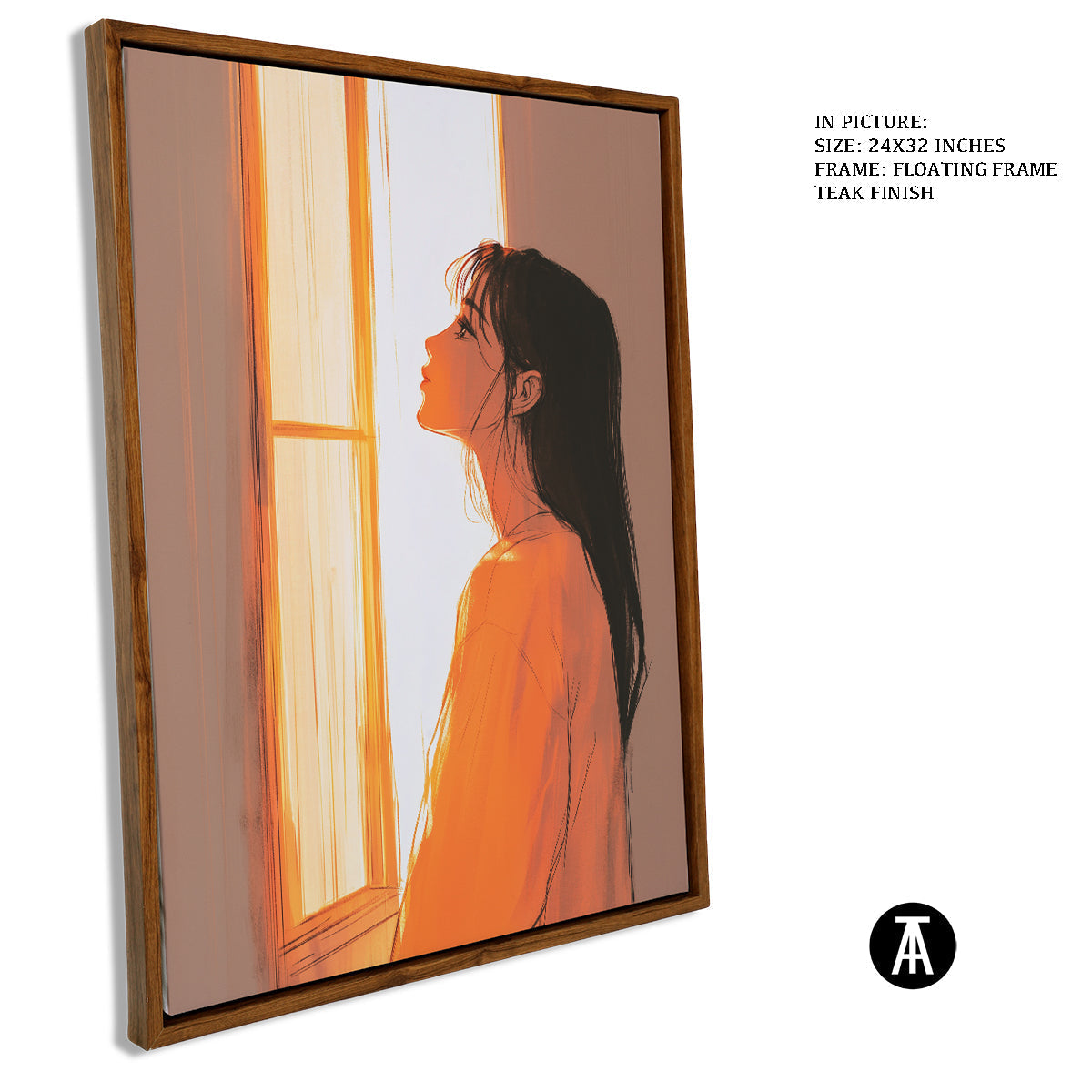 Artwork in Floating Frame