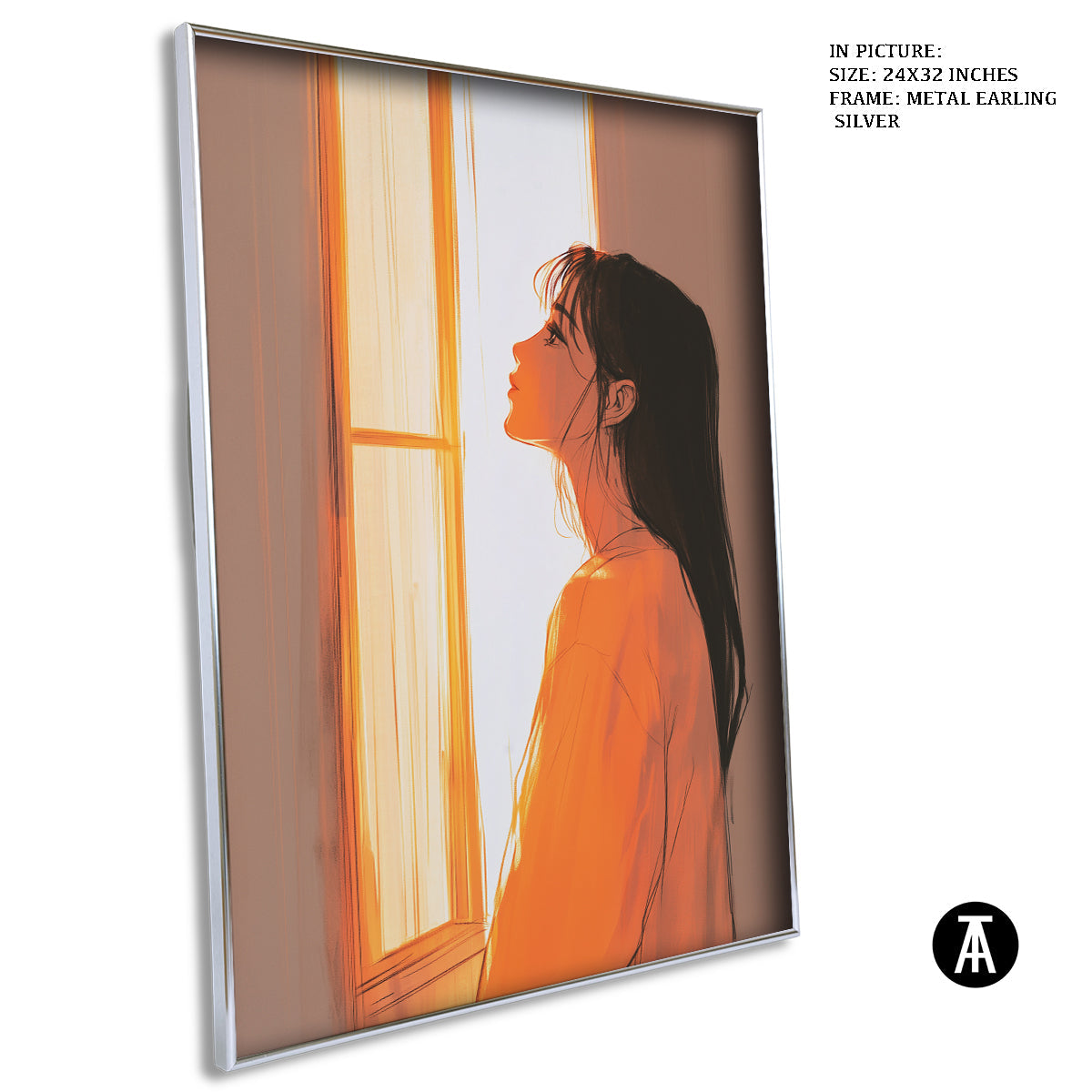 Artwork in Black Frame