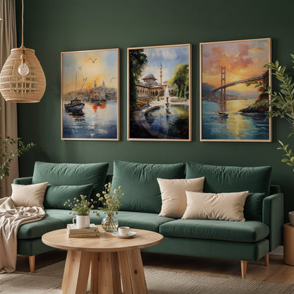 Gallery Wall Set in Lifestyle Setting