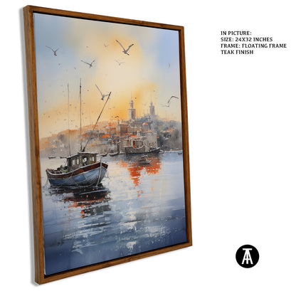 Artwork in Floating Frame