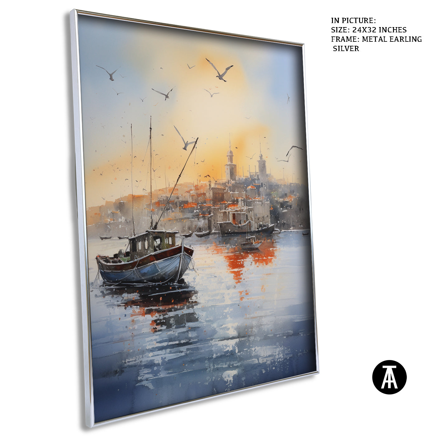 Artwork in Black Frame