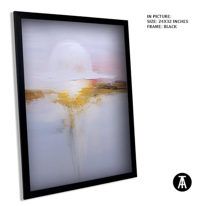 Artwork in Metal Earling Silver Frame