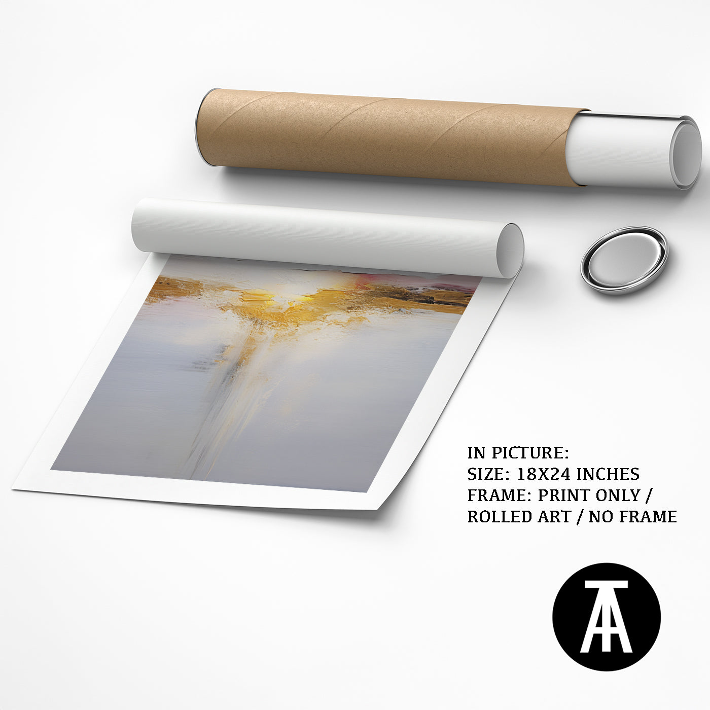 Artwork as Print Only or Rolled Art