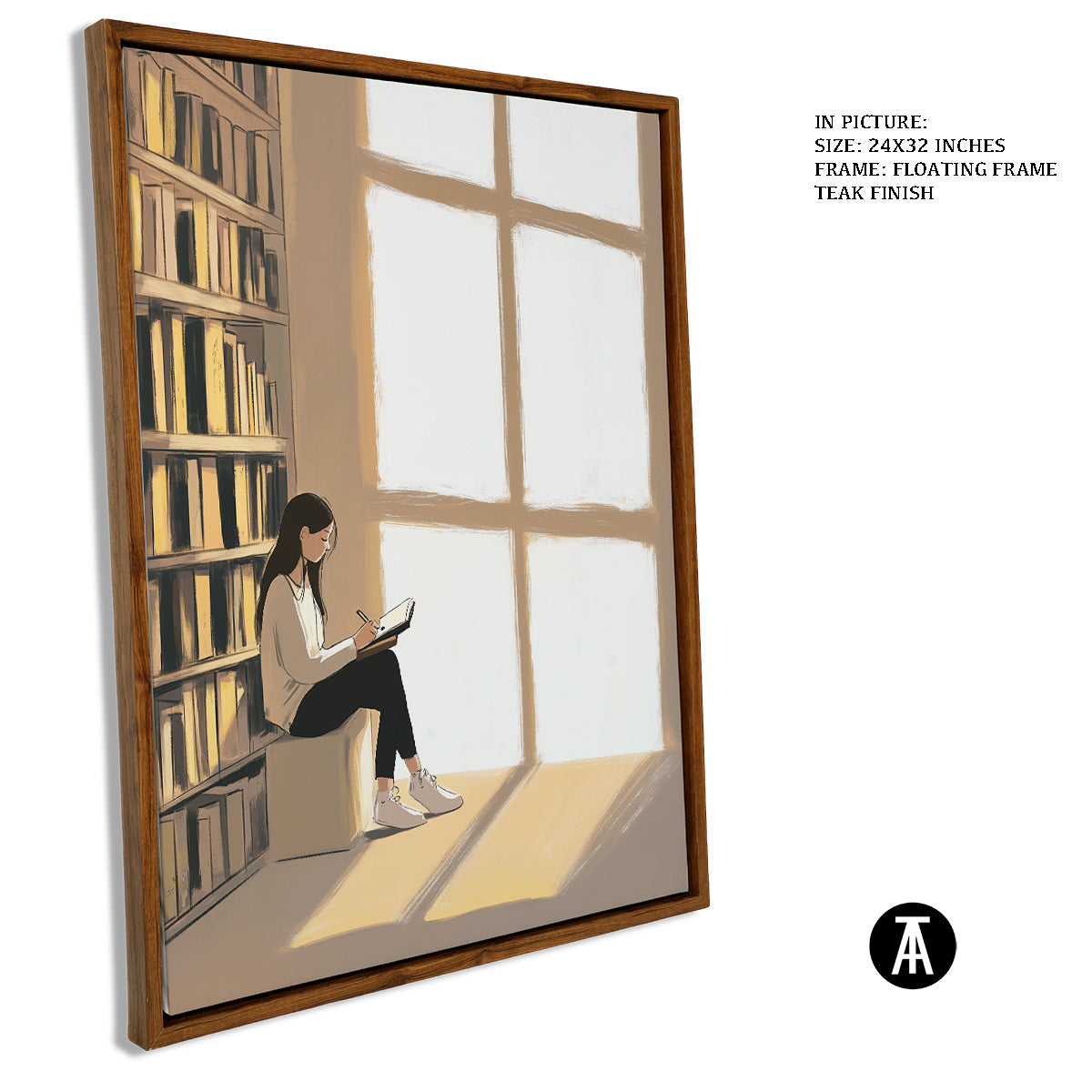 Artwork in Floating Frame