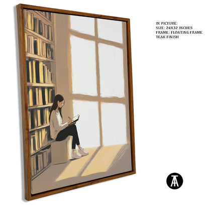 Artwork in Floating Frame