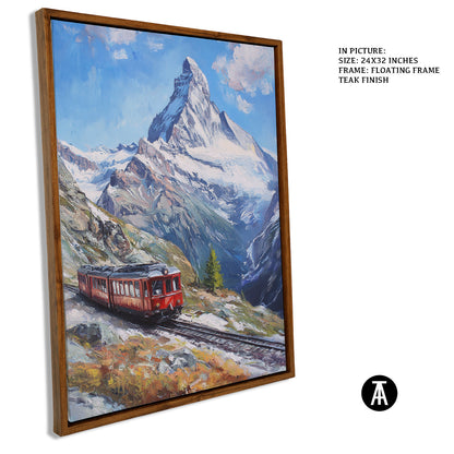 Artwork in Floating Frame