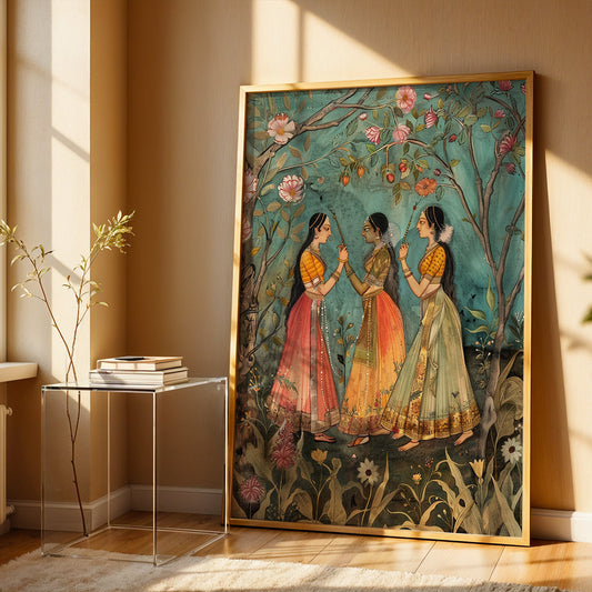 Limited Edition Painting in a Lifestyle Setting