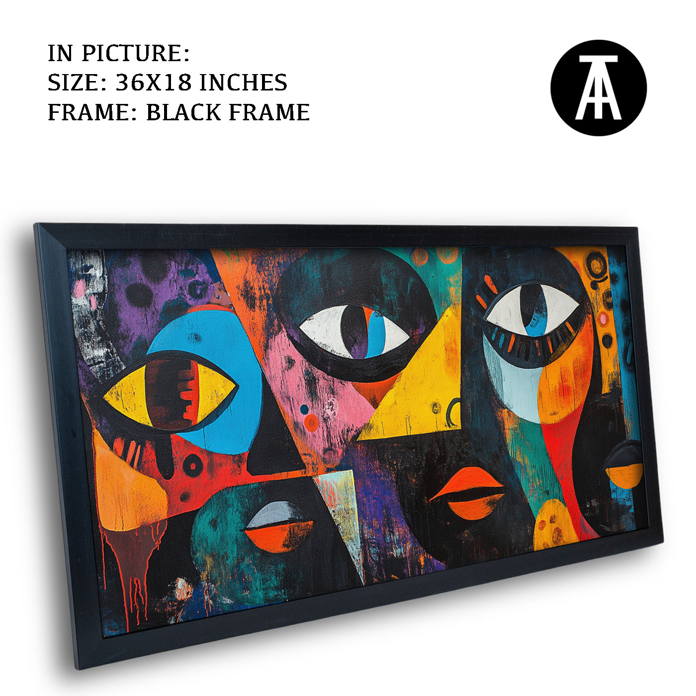 Artwork in Metal Earling Silver Frame