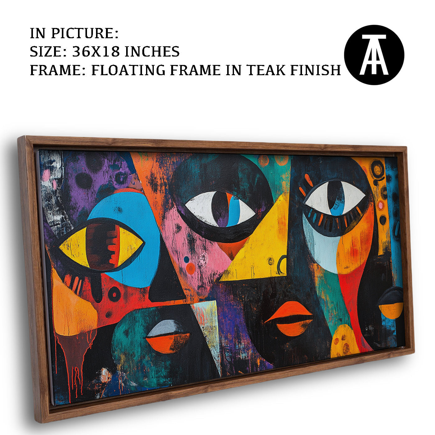 Artwork in Floating Frame
