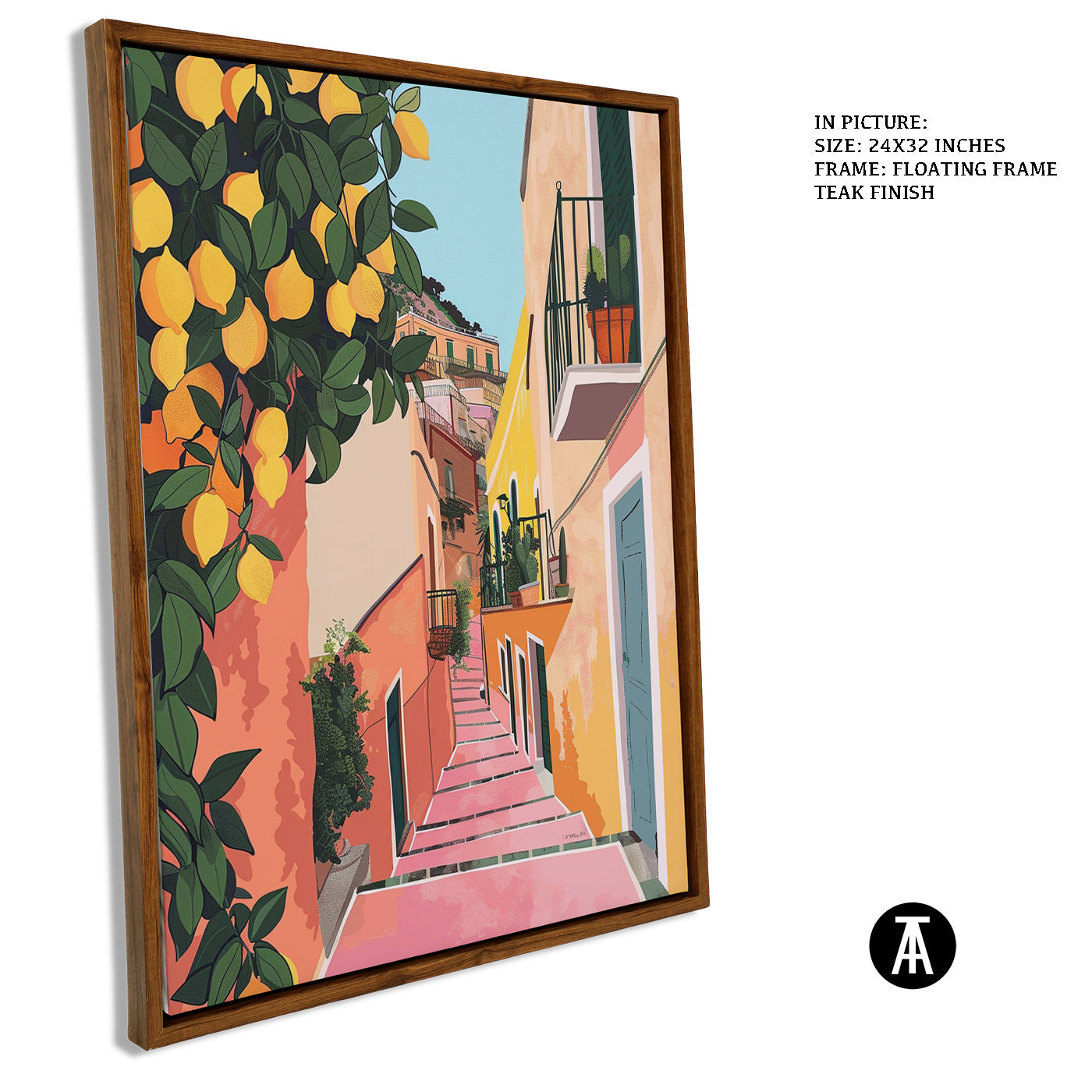 Artwork in Floating Frame