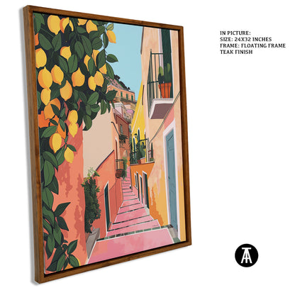 Artwork in Floating Frame