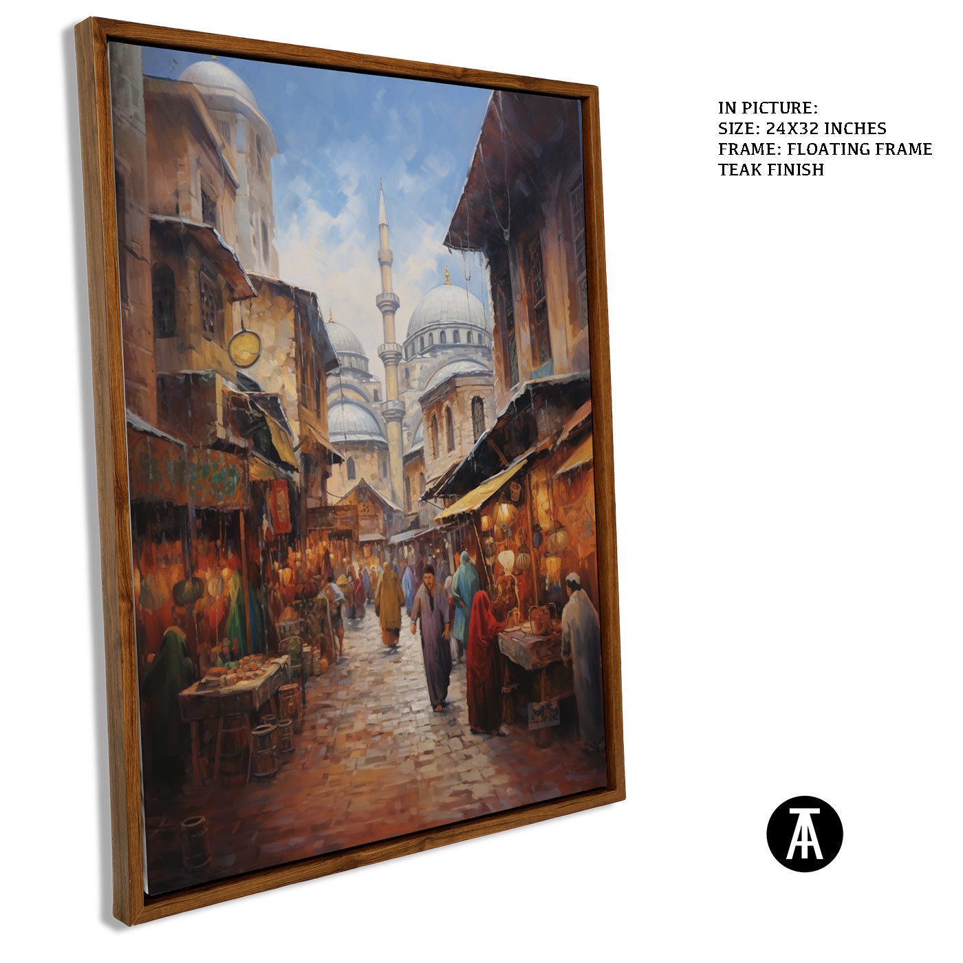Artwork in Floating Frame