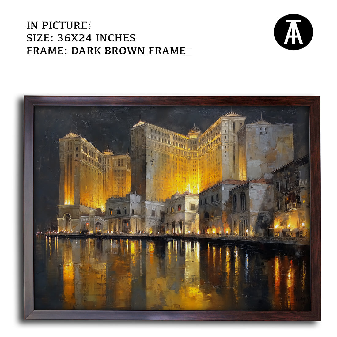 Artwork in Black Frame
