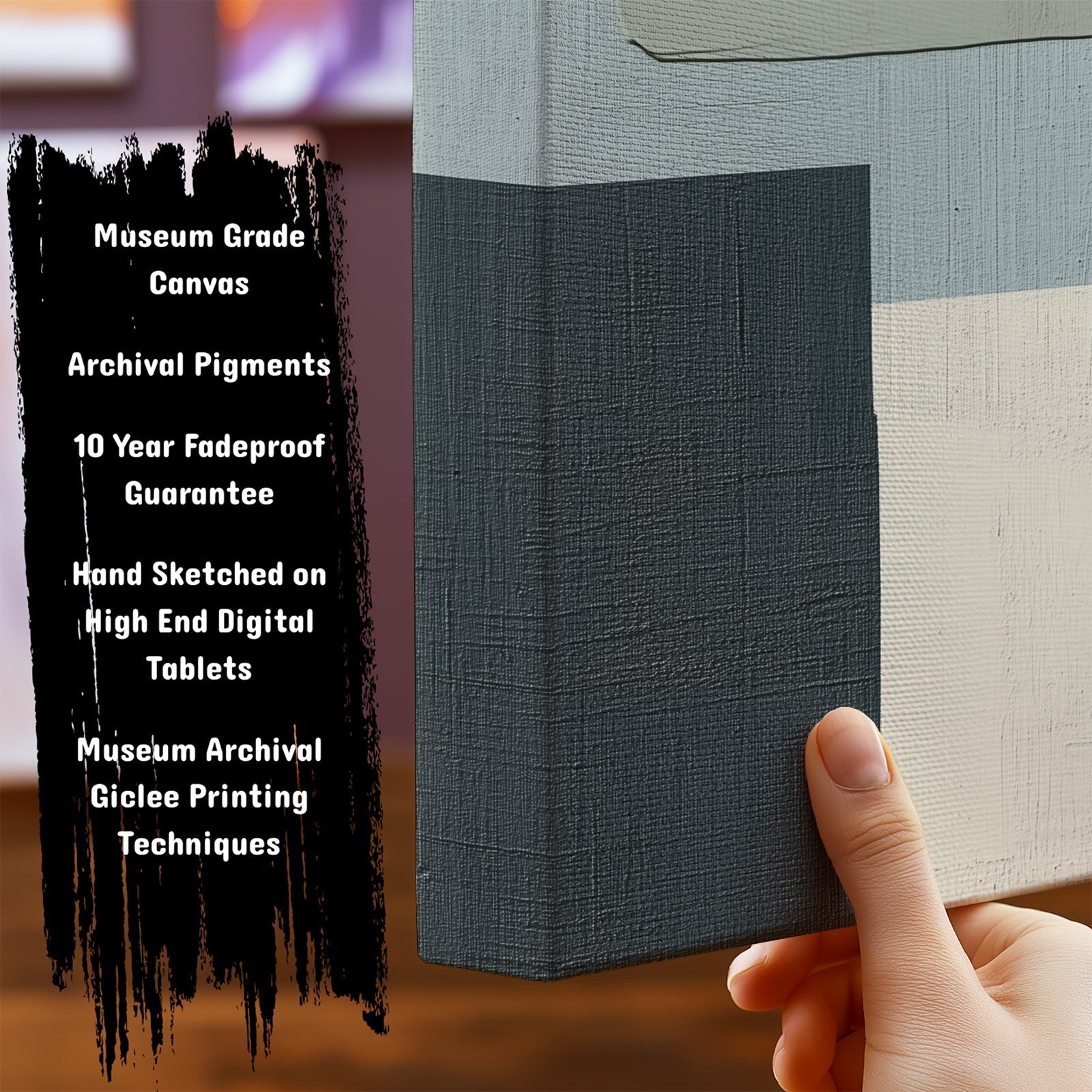 Important Features of our Abstract ArtworksGranite Spectra by NYC Abstract