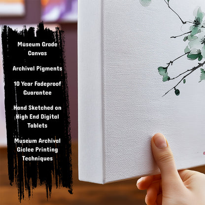 Information about Floral Botanical Canvas Art Print