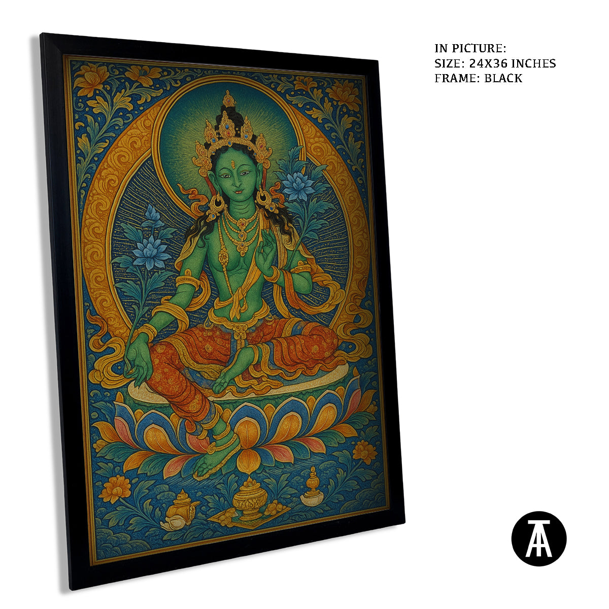 Artwork in Black Frame
