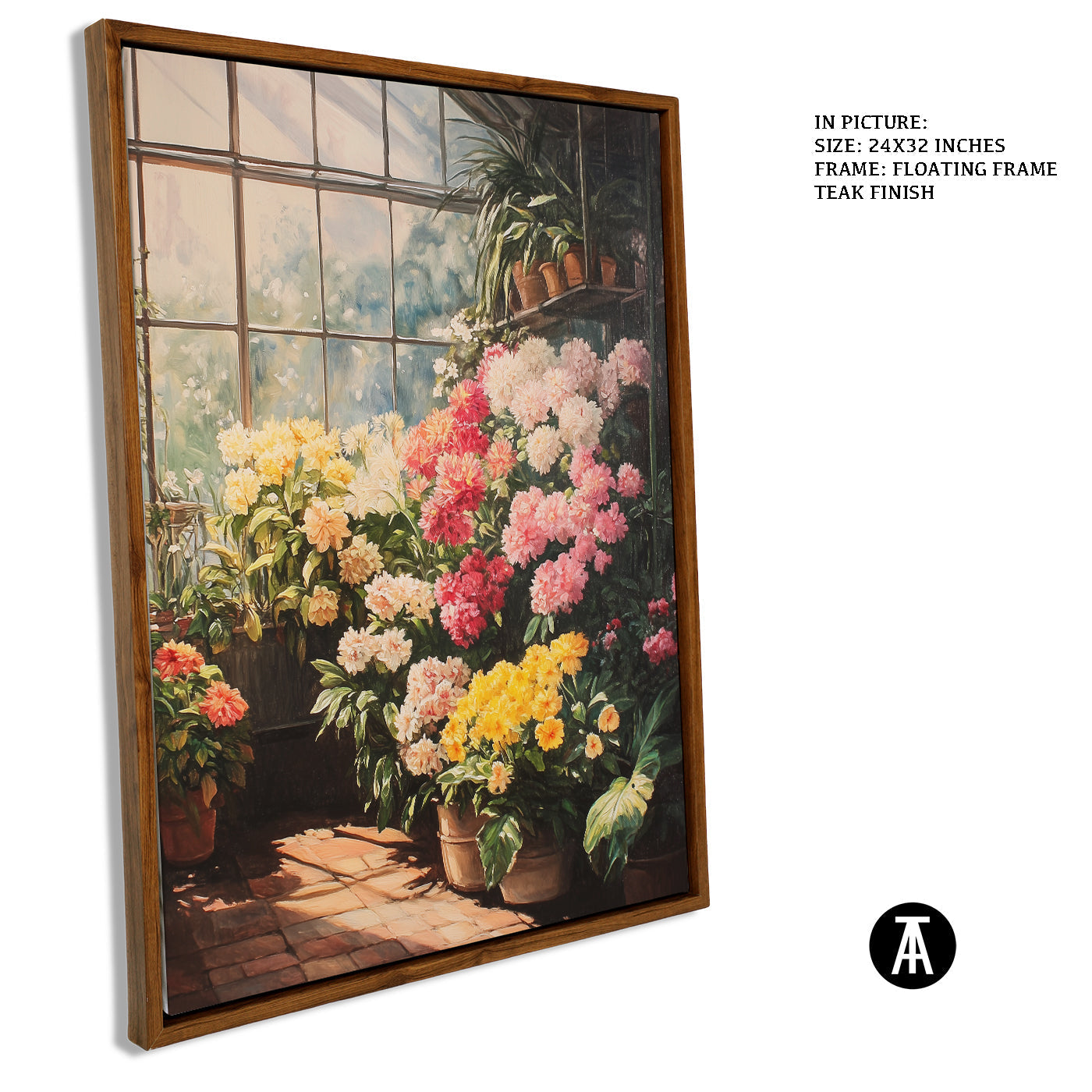 Artwork in Floating Frame