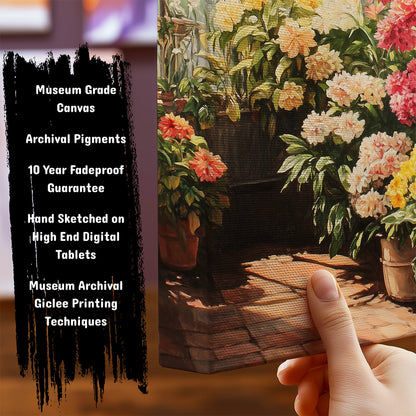 Information about Floral Botanical Canvas Art Print